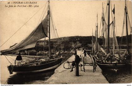 CPA FOURAS-les-BAINS - La Jetée du Port Sud (975543)