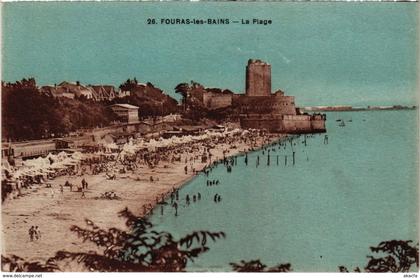 CPA FOURAS-les-BAINS - La Plage (104474)