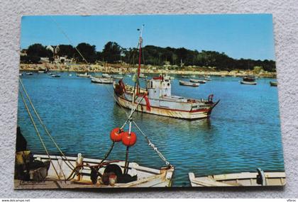 Cpm 1971, Fouras les bains, port et plage Sud, Charente maritime 17