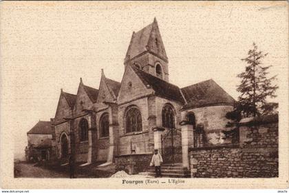 CPA FOURGES L'Eglise (1149357)