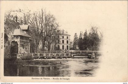 CPA FOURGES - Moulin Environs de VERNON (129032)