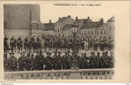 CPA FOURMIES - Le 1er Mai 1891 (136649)