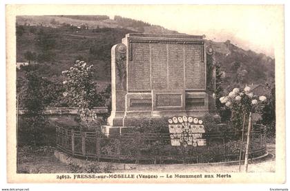 CPA - Carte Postale -France  Fresse sur Moselle- Monument aux morts VM37536x