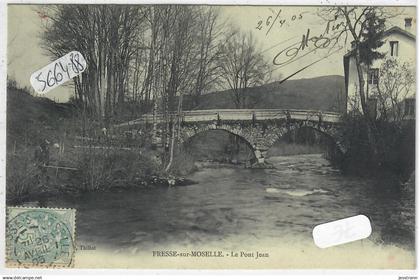 FRESSE-SUR-MOSELLE- LE PONT JEAN