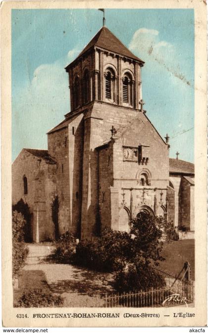 CPA Frontenay-Rohan-Rohan - L'Église (89467)