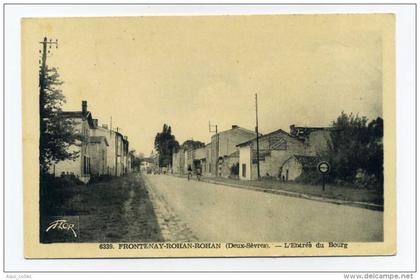 FRONTENAY ROHAN ROHAN 79 DEUX SEVRES L'ENTREE DU BOURG