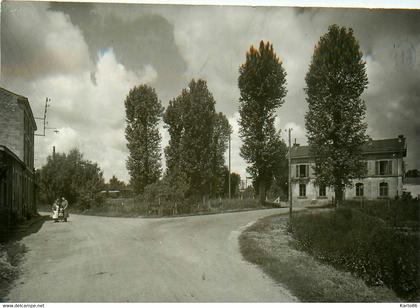 frontenay rohan rohan * carte photo * route du village