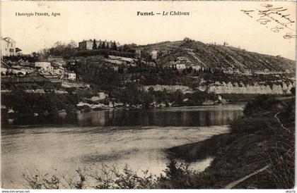 CPA FUMEL Le Chateau (89849)