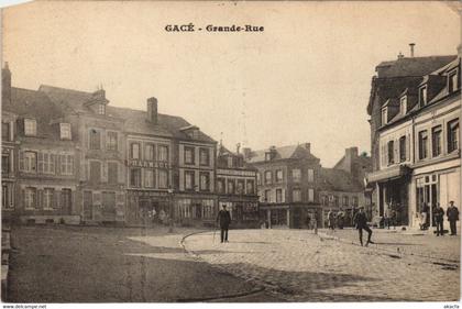 CPA Gace Grande Rue FRANCE (1054071)