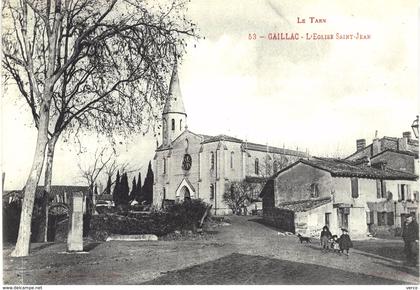 Carte postale ancienne de GAILLAC