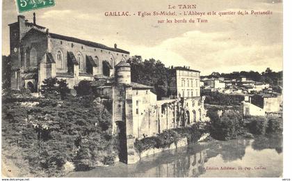 Carte POSTALE ANCIENNE de  GAILLAC - Eglise St Michel