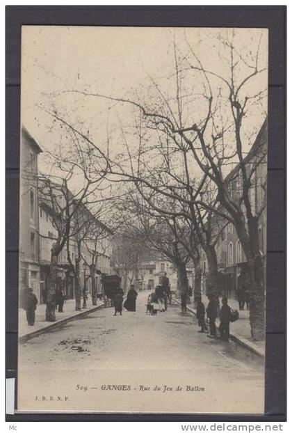 34 - Ganges - Rue du Jeux de Ballon