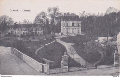 95 - GARGES LES GONESSES  - LE  CHATEAU ET SON PARC  - GRILLE D'ENTREE