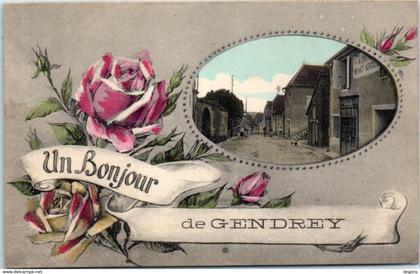 39 - GENDREY --  Un bonjour