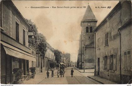 CPA GENNEVILLIERS Rue St-DENIS (806830)