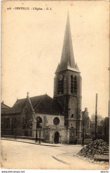 CPA AK Gentilly L'Eglise FRANCE (1283041)