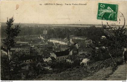 CPA AK GENTILLY Vue du Viaduc d'ARCUEIL (671902)