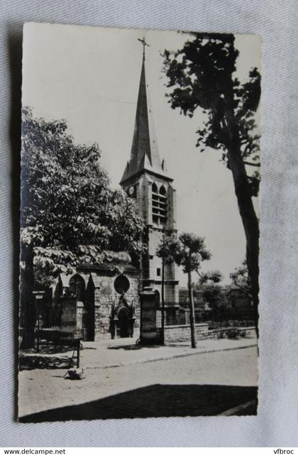 Cpsm, Gentilly, l'église, Val de Marne 94