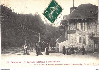 Carte postale ancienne de GERARDMER