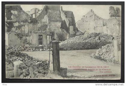 54 Gerbéviller ruine    D54D  K54222K  C54222C RH042622