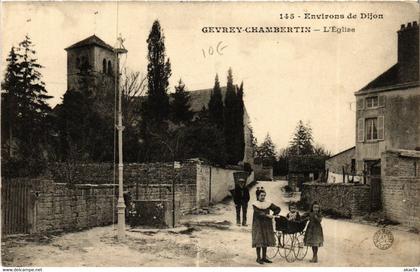 CPA AK Env. de DIJON - Gevrey-Chambertin - L'Église (586894)