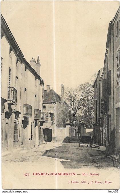 Gevrey-Chambertin - Rue Gairot