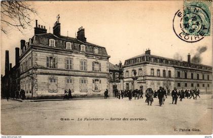 CPA GIEN - La Faiencerie (271595)