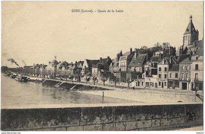 Gien - Quais de la Loire