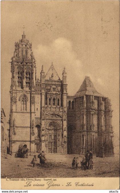 CPA GISORS Le Vieux Gisors - La Cathedrale (1149198)