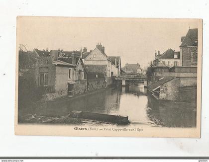 GISORS (EURE) PONT CAPPEVILLE SUR L'EPTE