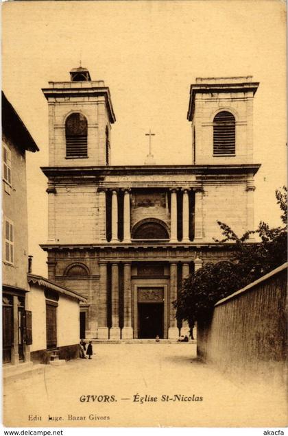 CPA Givors - Eglise Saint-Nicolas (1036279)