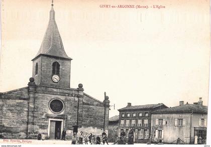 Carte postale ancienne de GIVRY en ARGONNE