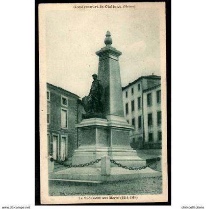 55 - GONDRECOURT LE CHATEAU (Meuse) - Le Monument aux Morts (1914-1918)