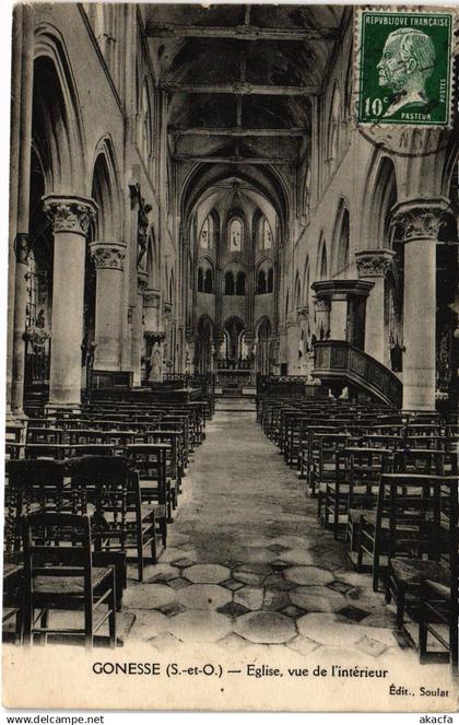 CPA Gonesse Interieur d'Eglise (1318148)