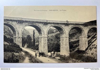 GOUAREC (22) - ENVIRONS DE GOUAREC - BON REPOS - LE VIADUC