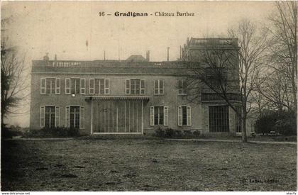 CPA AK GRADIGNAN - Chateau Barthez (655470)