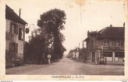 GRANDVILLARS : LA POSTE