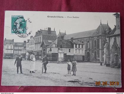 CPA - Grandvilliers - Place Barbier