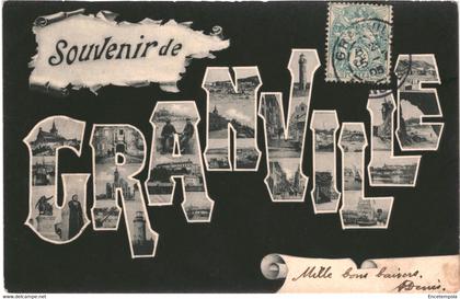 CPA Carte Postale  France   Granville Souvenir de  Granville- 1905 VM42404+