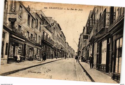 CPA GRANVILLE - La Rue des Juifs (209163)