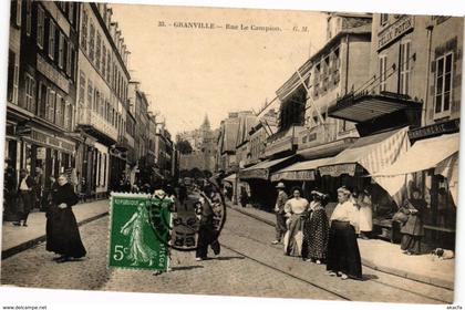 CPA GRANVILLE - Rue Le Campion (209180)