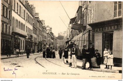 CPA GRANVILLE - Rue Le Campion (209183)