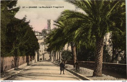 CPA GRASSE - Le Boulevard Fragonard (111050)