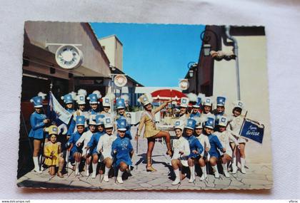 Cpm, Grasse, bataillon de charme des majorettes de Grasse, Alpes Maritimes 06