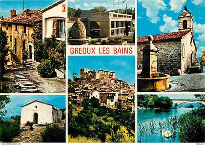 04 - Gréoux les Bains - Multivues - Automobiles - CPM - Voir Scans Recto-Verso