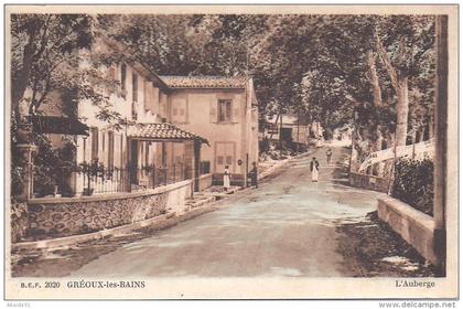 GREOUX LES BAINS - L'Auberge