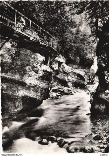 CPM GRESY-sur-AIX Les Gorges du Sierroz a Gresy-sur-Aix (1193960)