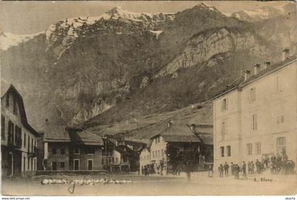 CPA GRESY-sur-ISERE Town Scene (1193279)