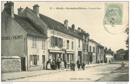 Gretz Armainvilliers : grande rue