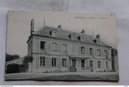 Gretz, la mairie, Seine et Marne 77